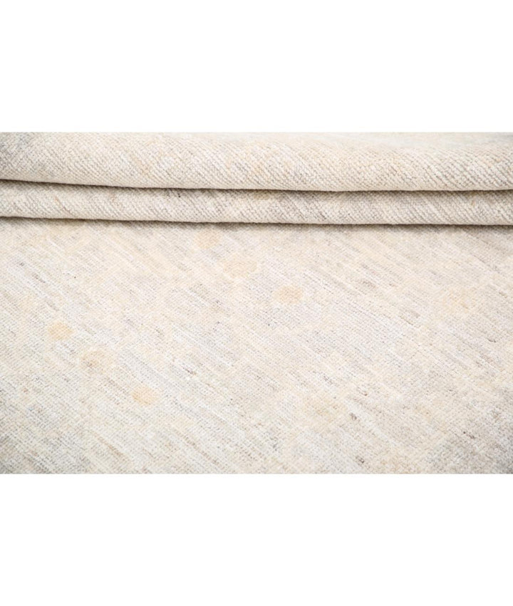 Hand Knotted Oushak Wool Rug 7' 7" x 7' 10" - No. AT95821