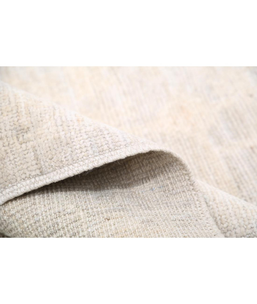 Hand Knotted Oushak Wool Rug 7' 7" x 7' 10" - No. AT95821