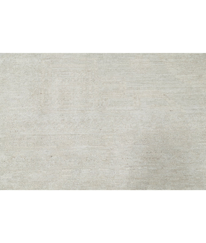 Hand Knotted Oushak Wool Rug 8' 9" x 11' 1" - No. AT44564