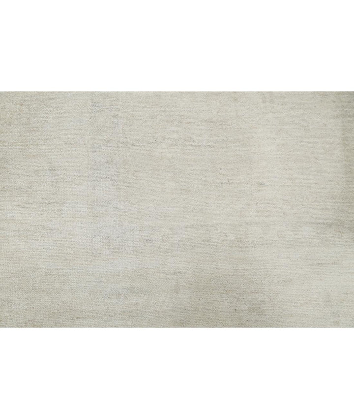 Hand Knotted Oushak Wool Rug 9' 2" x 11' 9" - No. AT88134