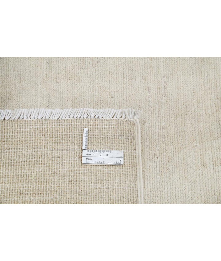 Hand Knotted Oushak Wool Rug 9' 2" x 11' 9" - No. AT88134