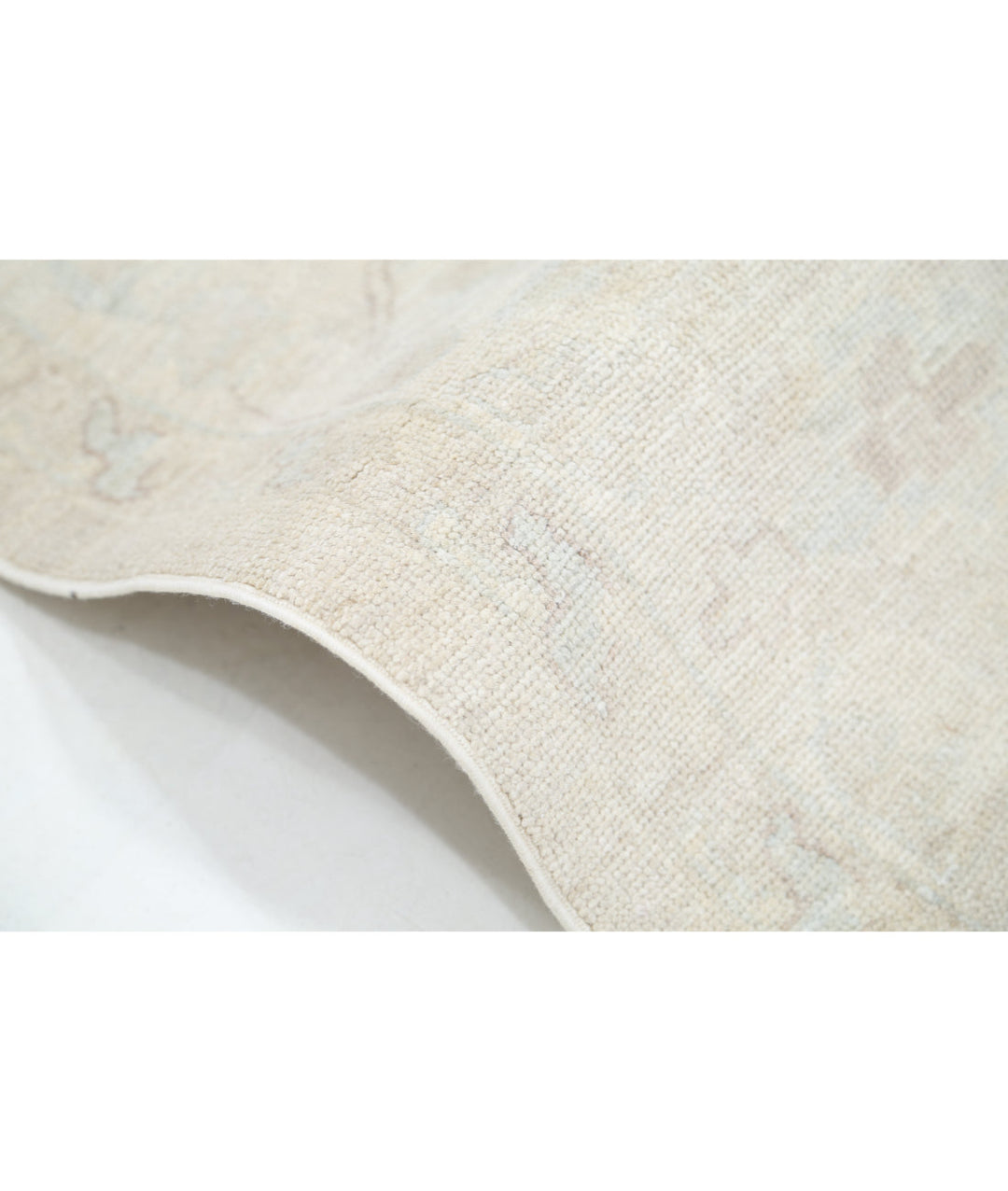 Hand Knotted Oushak Wool Rug 8' 8" x 11' 1" - No. AT34104