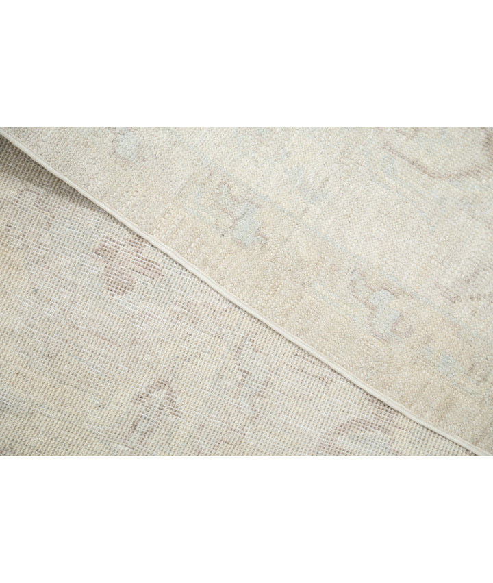 Hand Knotted Oushak Wool Rug 8' 8" x 11' 1" - No. AT34104