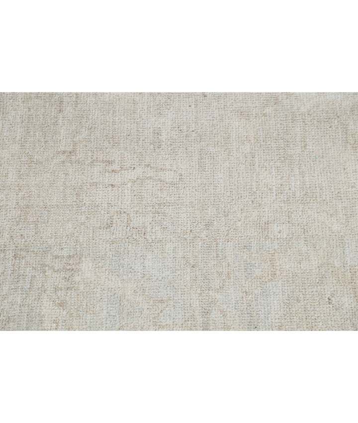 Hand Knotted Oushak Wool Rug 8' 2" x 9' 10" - No. AT40435
