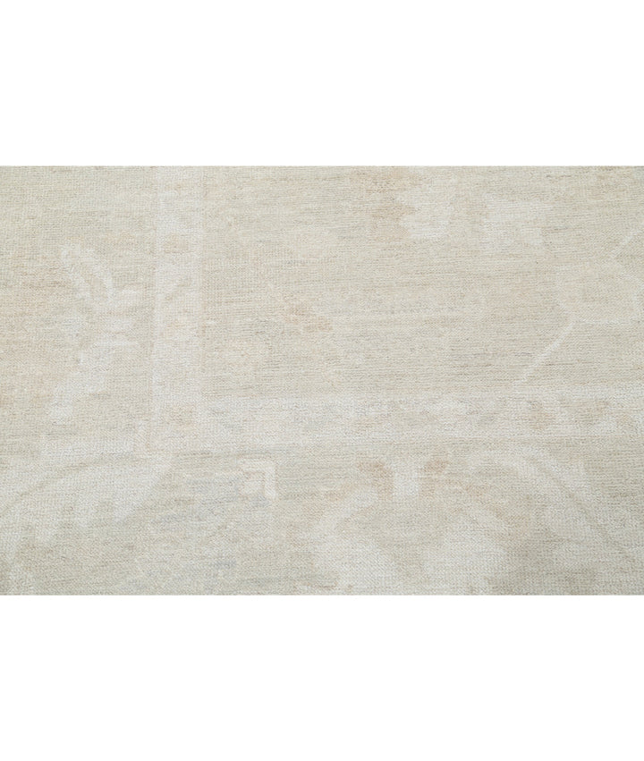 Hand Knotted Oushak Wool Rug 8' 5" x 9' 10" - No. AT50929