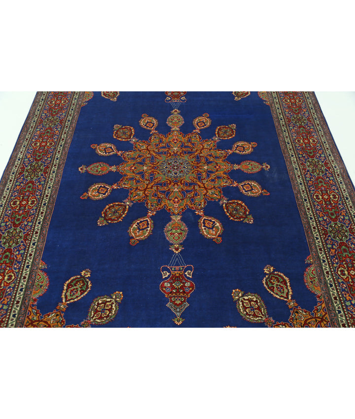 Hand Knotted Persian Tabriz Wool Rug 6' 1" x 9' 0" - No. AT81276