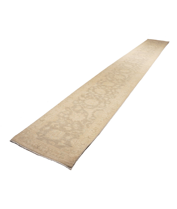 Hand Knotted Serenity Wool Rug 2' 7" x 18' 5" - No. AT69410