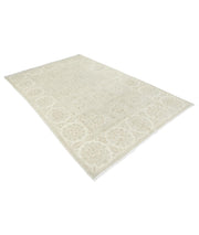 Hand Knotted Serenity Wool Rug 5' 4" x 8' 5" - No. AT65834