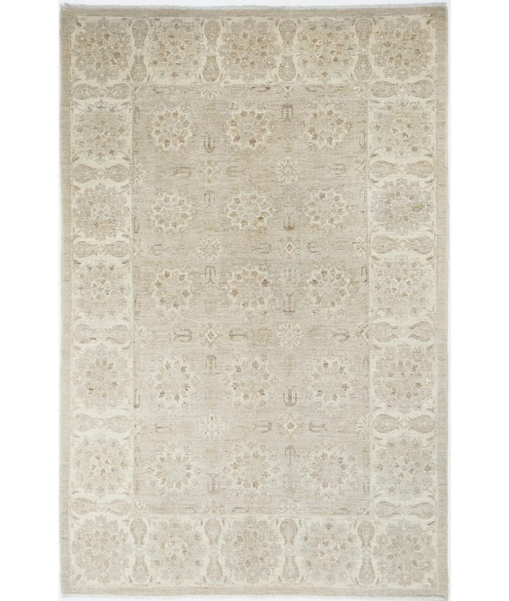 Hand Knotted Serenity Wool Rug 5' 4" x 8' 5" - No. AT65834