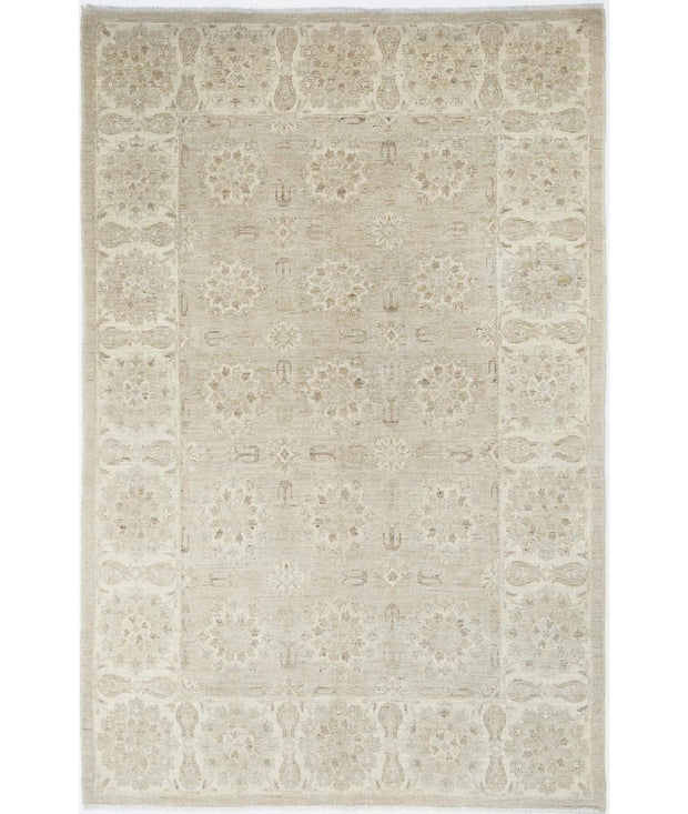 Hand Knotted Serenity Wool Rug 5' 4" x 8' 5" - No. AT65834