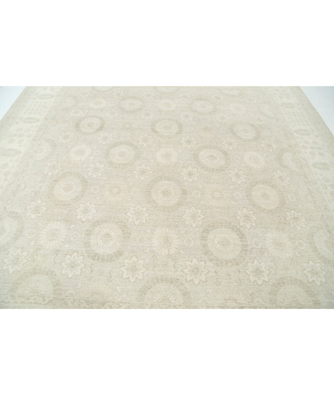 Hand Knotted Serenity Wool Rug 10' 5" x 10' 9" - No. AT55278