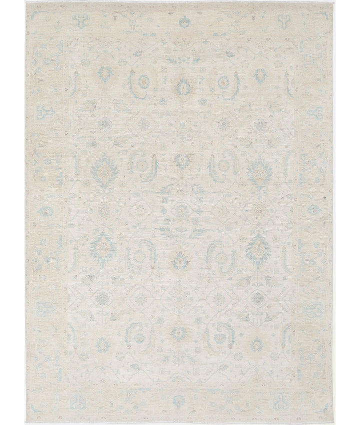 Hand Knotted Serenity Wool Rug 7' 11" x 11' 2" - No. AT95618