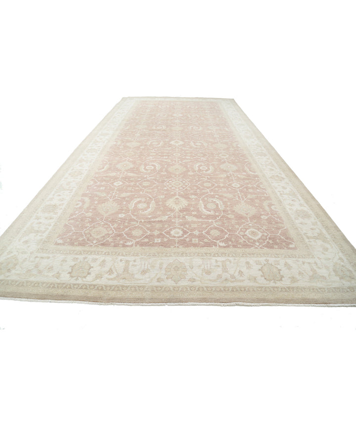Hand Knotted Serenity Wool Rug 9' 10" x 20' 3" - No. AT66358