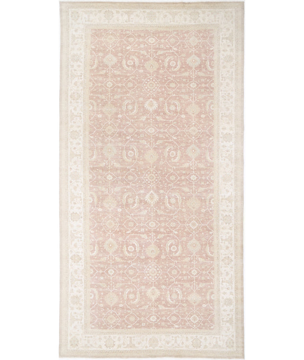 Hand Knotted Serenity Wool Rug 9' 10" x 20' 3" - No. AT66358