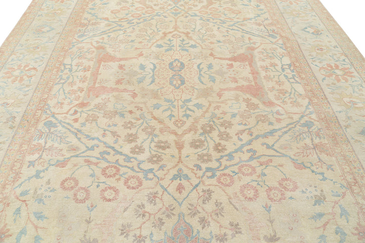 Hand Knotted Sultanabad Wool Rug 9' 8" x 12' 7" - No. AT66639