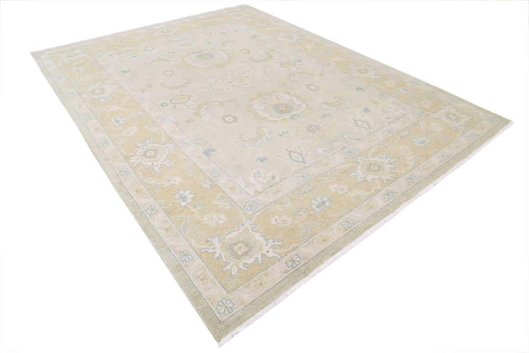 Hand Woven Serenity Sumak Wool Rug 8' 2" x 10' 11" - No. AT67191