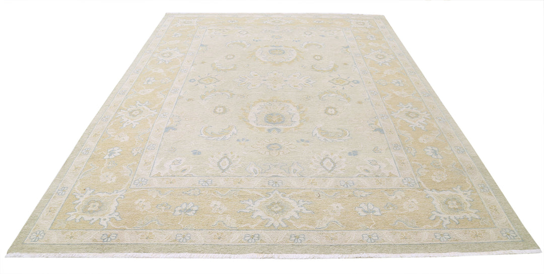 Hand Woven Serenity Sumak Wool Rug 8' 2" x 10' 11" - No. AT67191