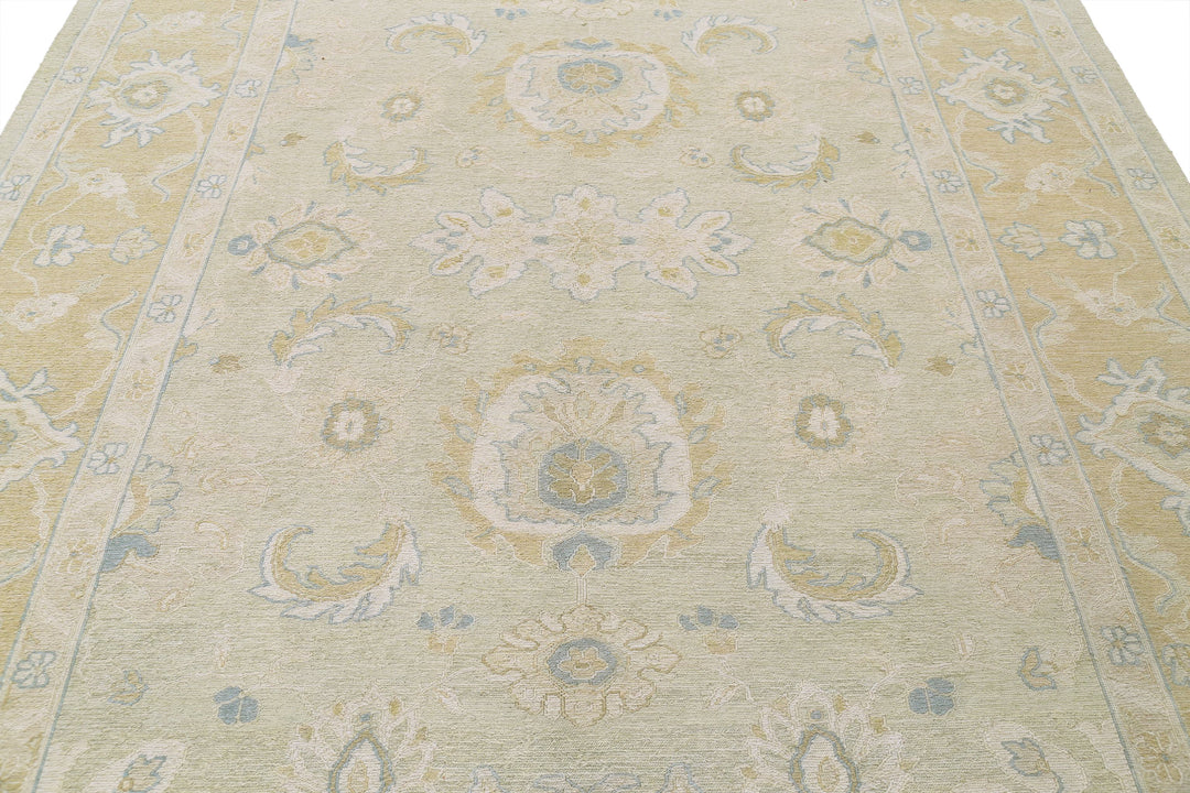 Hand Woven Serenity Sumak Wool Rug 8' 2" x 10' 11" - No. AT67191