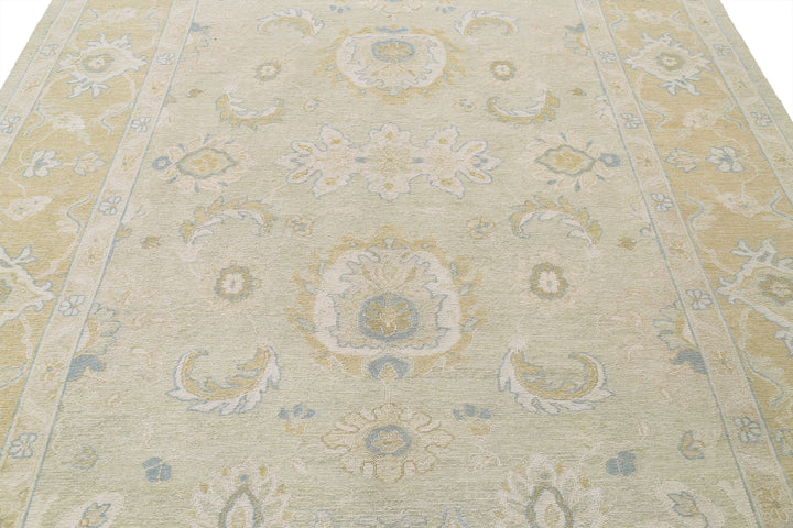 Hand Woven Serenity Sumak Wool Rug 8' 2" x 10' 11" - No. AT67191