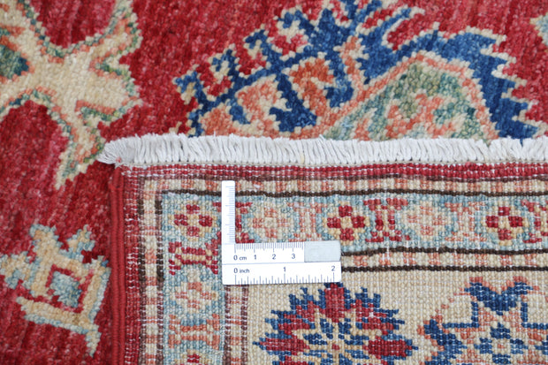 Hand Knotted Royal Kazak Wool Rug 3' 3" x 5' 6" - No. AT71684