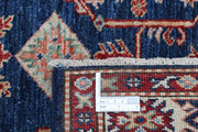 Hand Knotted Royal Kazak Wool Rug 4' 0" x 5' 5" - No. AT37820