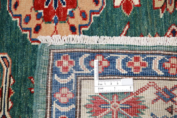 Hand Knotted Royal Kazak Wool Rug 3' 10" x 5' 0" - No. AT48593