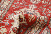 Hand Knotted Royal Kazak Wool Rug 2' 7" x 8' 5" - No. AT64194