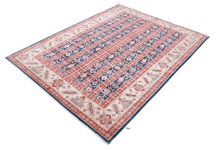 Hand Knotted Royal Kazak Wool Rug 5' 5" x 7' 2" - No. AT75037
