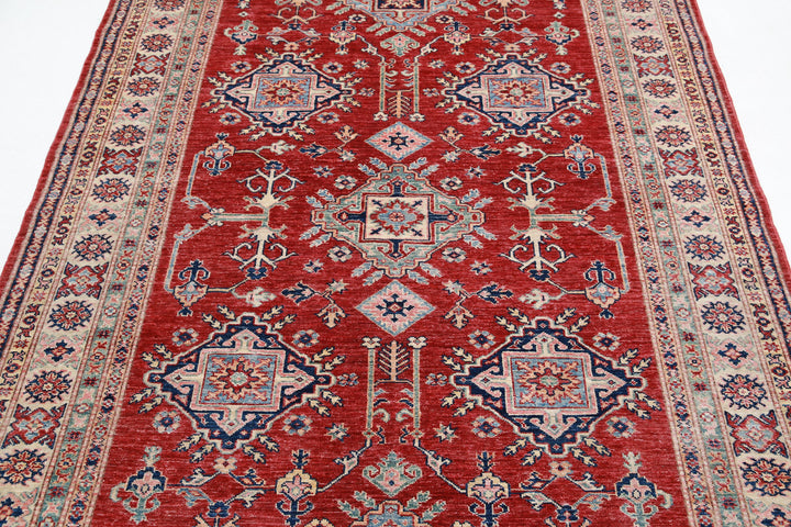 Hand Knotted Royal Kazak Wool Rug 5' 4" x 7' 8" - No. AT51362