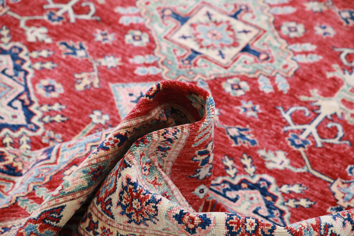 Hand Knotted Royal Kazak Wool Rug 5' 4" x 7' 8" - No. AT51362