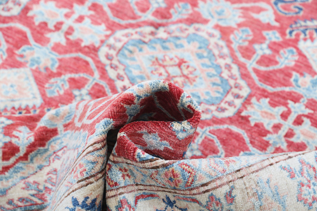 Hand Knotted Royal Kazak Wool Rug 4' 10" x 6' 6" - No. AT43734