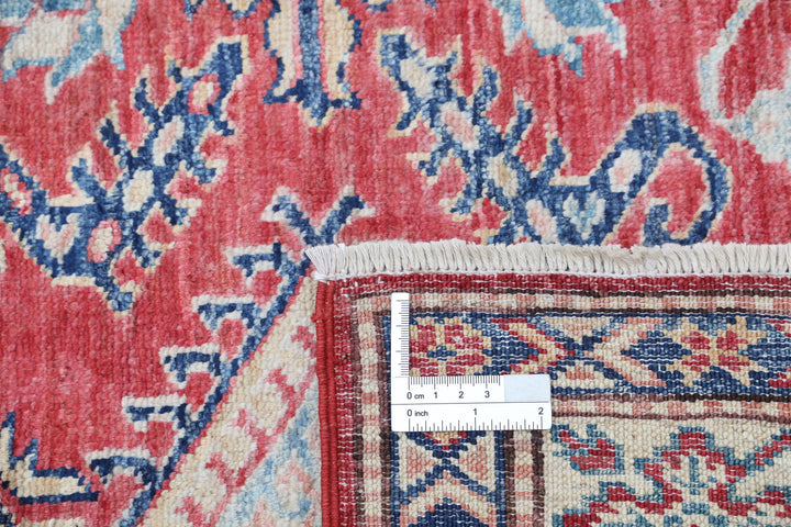 Hand Knotted Royal Kazak Wool Rug 4' 10" x 6' 6" - No. AT43734