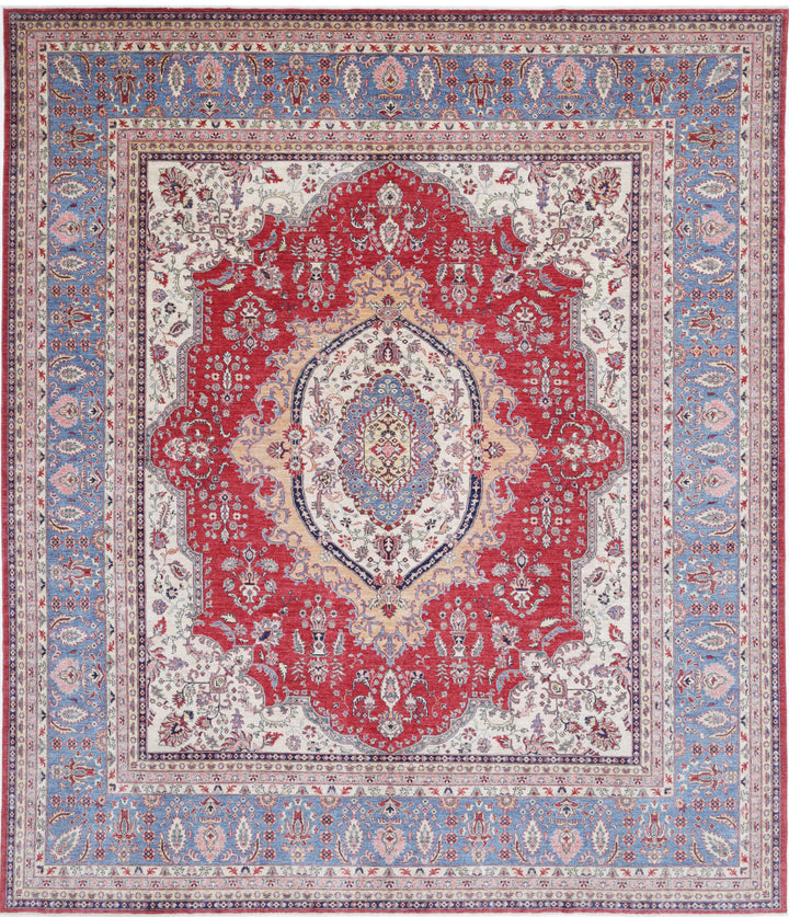 Hand Knotted Royal Kazak Wool Rug 13' 8" x 15' 7" - No. AT37319