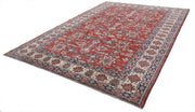 Hand Knotted Royal Kazak Wool Rug 8' 4" x 11' 8" - No. AT32450