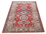 Hand Knotted Royal Kazak Wool Rug 3' 10" x 5' 9" - No. AT40367