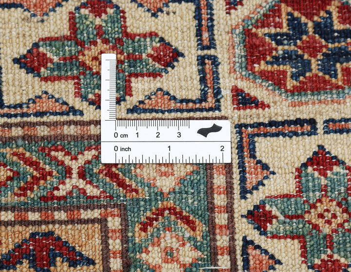 Hand Knotted Royal Kazak Wool Rug 3' 10" x 5' 9" - No. AT40367