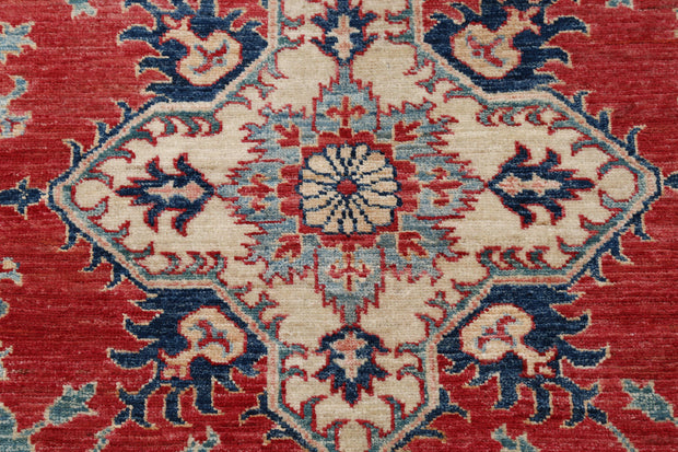 Hand Knotted Royal Kazak Wool Rug 3' 10" x 5' 10" - No. AT26807