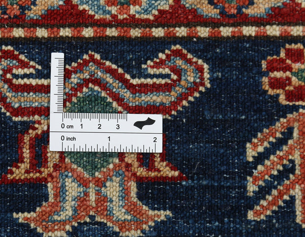 Hand Knotted Royal Kazak Wool Rug 3' 11" x 5' 11" - No. AT10159