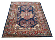 Hand Knotted Royal Kazak Wool Rug 3' 11" x 5' 9" - No. AT72253