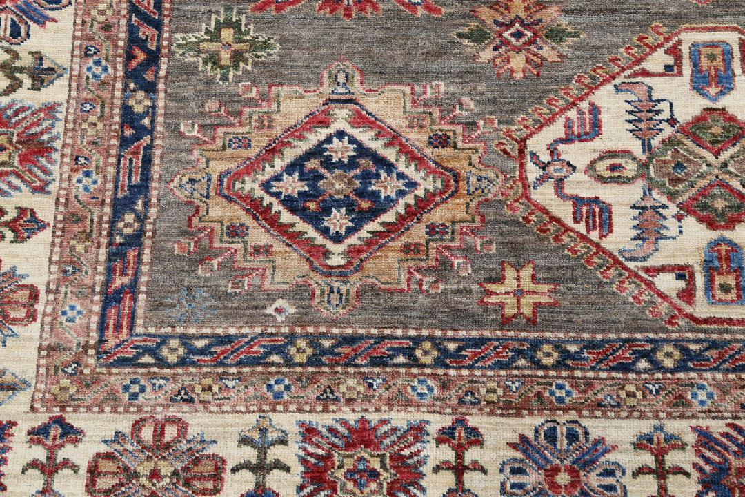 Hand Knotted Royal Kazak Wool Rug 9' 10" x 13' 5" - No. AT41251