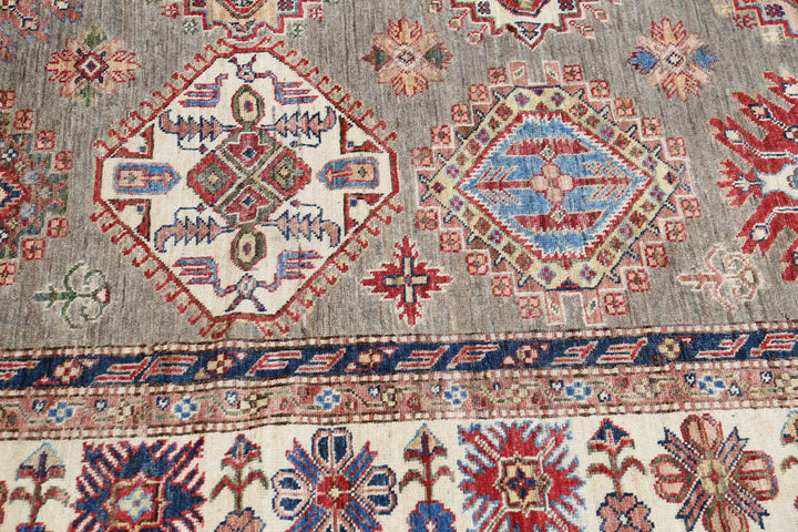 Hand Knotted Royal Kazak Wool Rug 9' 10" x 13' 5" - No. AT41251