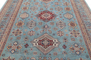 Hand Knotted Royal Kazak Wool Rug 8' 9" x 12' 3" - No. AT77811