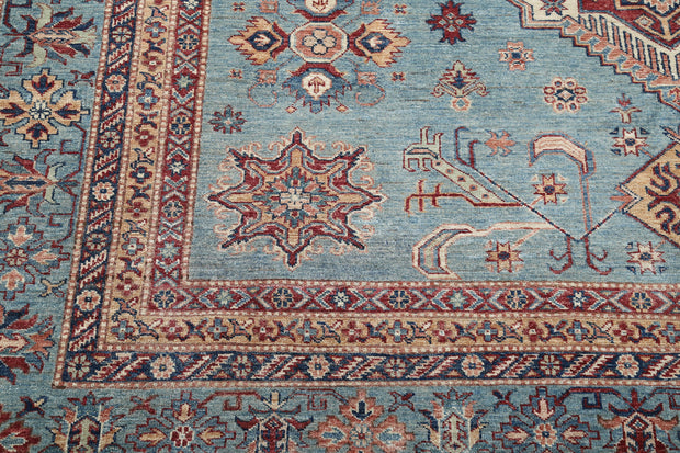 Hand Knotted Royal Kazak Wool Rug 8' 9" x 12' 3" - No. AT77811