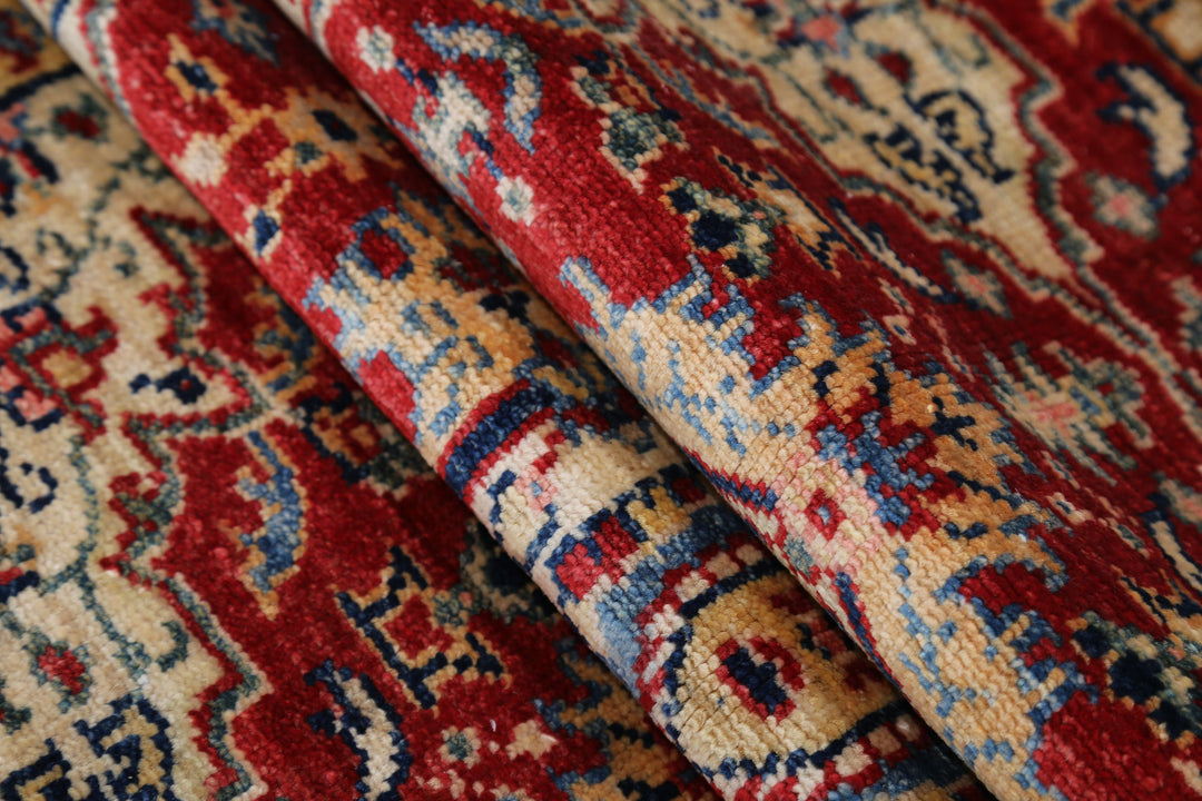 Hand Knotted Royal Kazak Wool Rug 2' 8" x 13' 9" - No. AT79152