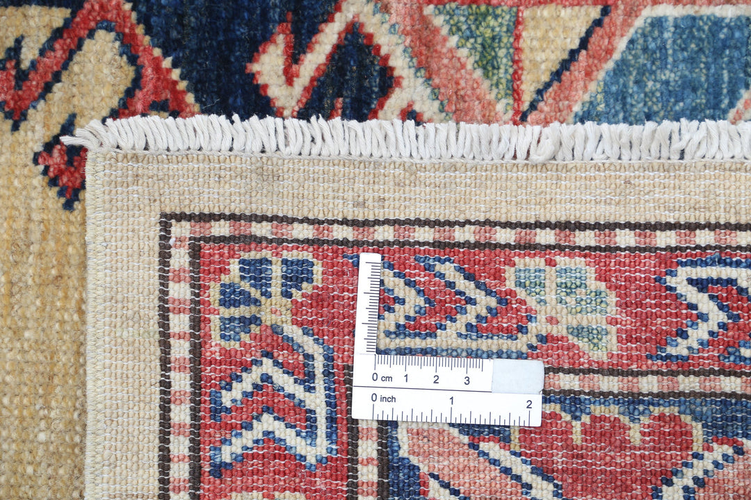 Hand Knotted Royal Kazak Wool Rug 5' 7" x 8' 4" - No. AT67351
