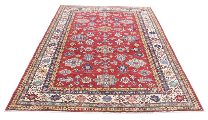 Hand Knotted Royal Kazak Wool Rug 6' 0" x 8' 7" - No. AT51965