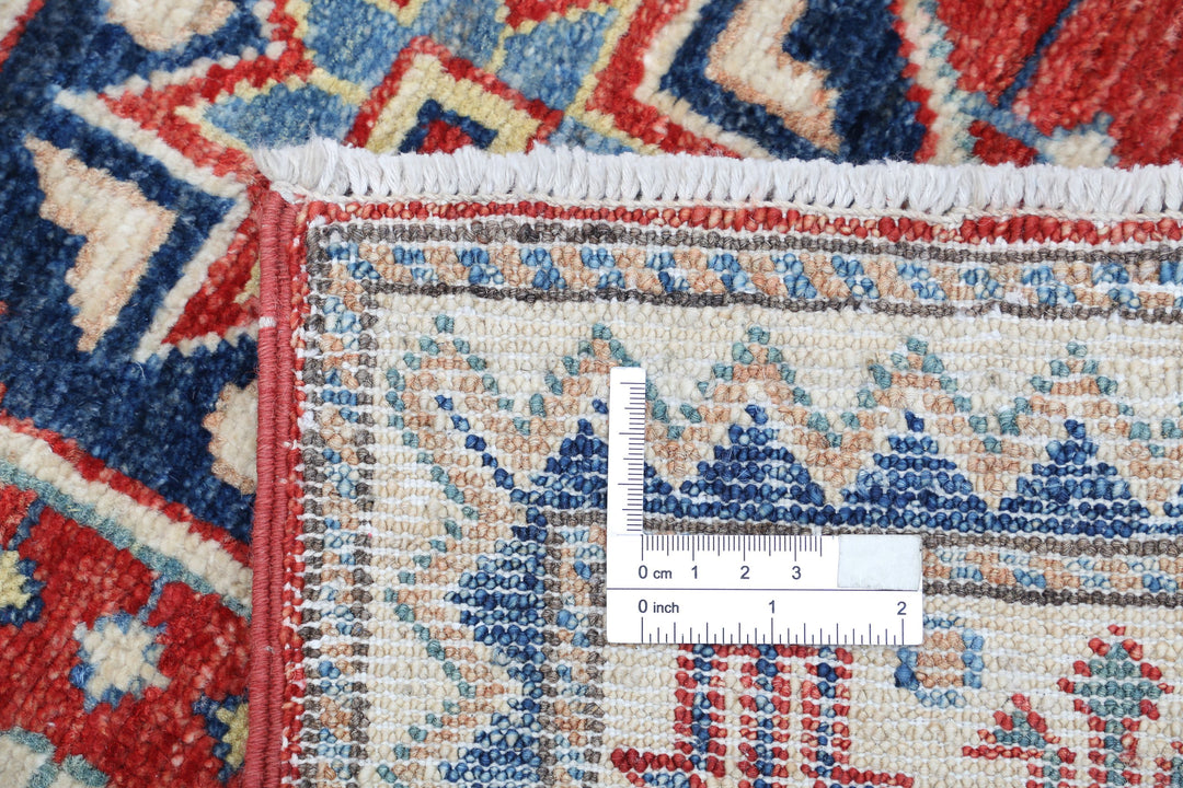 Hand Knotted Royal Kazak Wool Rug 2' 7" x 3' 9" - No. AT32202