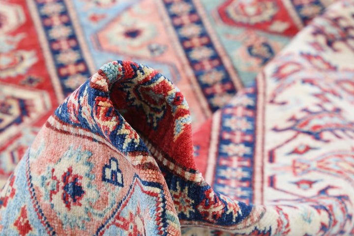 Hand Knotted Royal Kazak Wool Rug 5' 6" x 7' 4" - No. AT65648