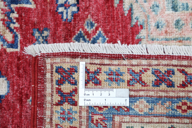 Hand Knotted Royal Kazak Wool Rug 5' 3" x 7' 6" - No. AT28925