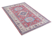 Hand Knotted Royal Kazak Wool Rug 3' 4" x 5' 0" - No. AT21810